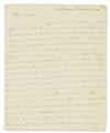 GATES, HORATIO. Autograph Letter Signed as Major General, to Brigadier General George Weedon,